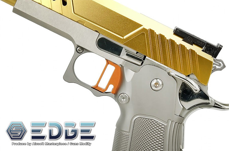 EDGE Custom "T1" Aluminum Trigger for Hi-CAPA/1911 (Titanium Grey)