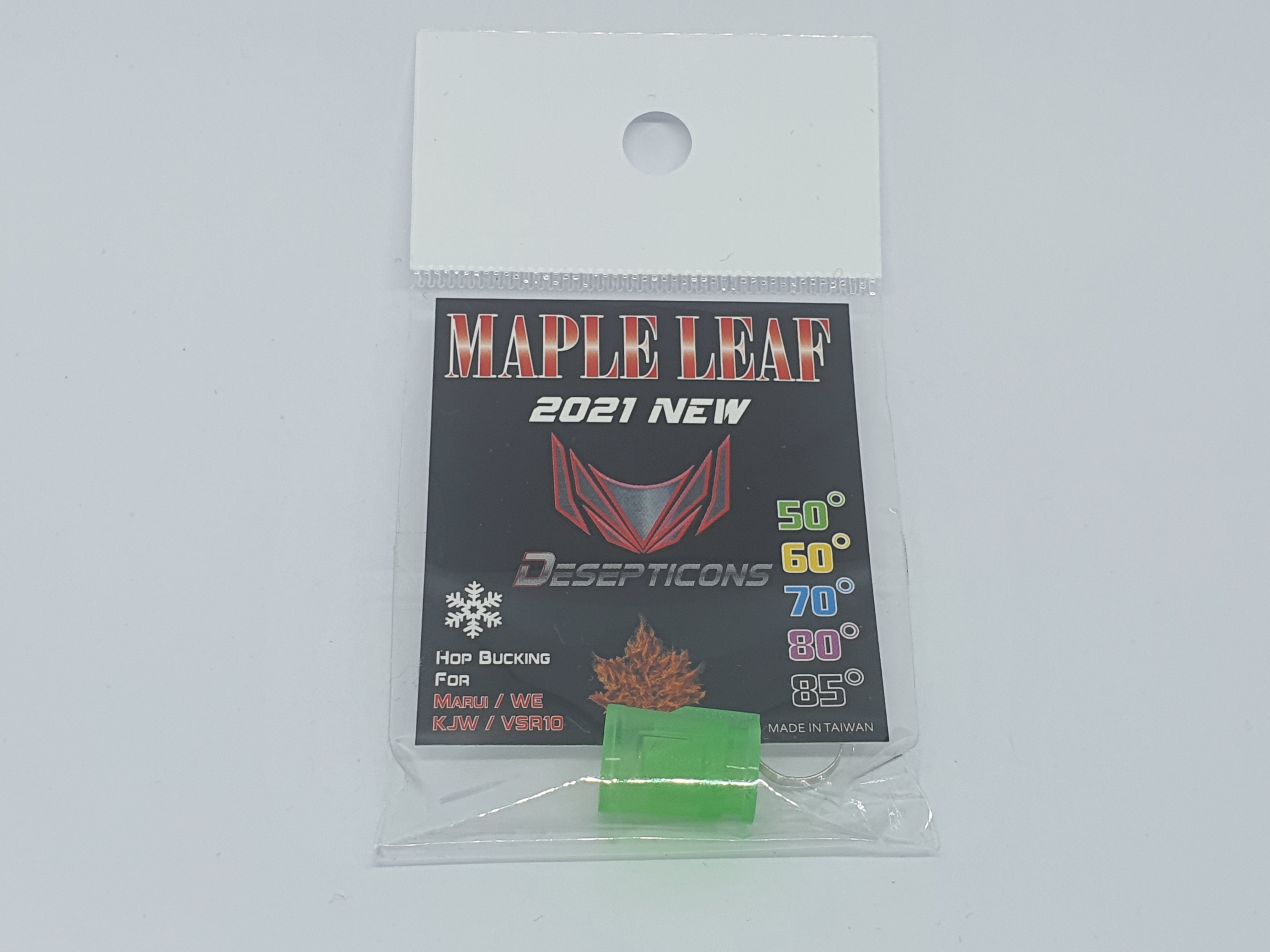 Maple Leaf - 2021 Decepticon 50deg Bucking Silicone - WE TM Marui GBB VSR - Ebog Designs