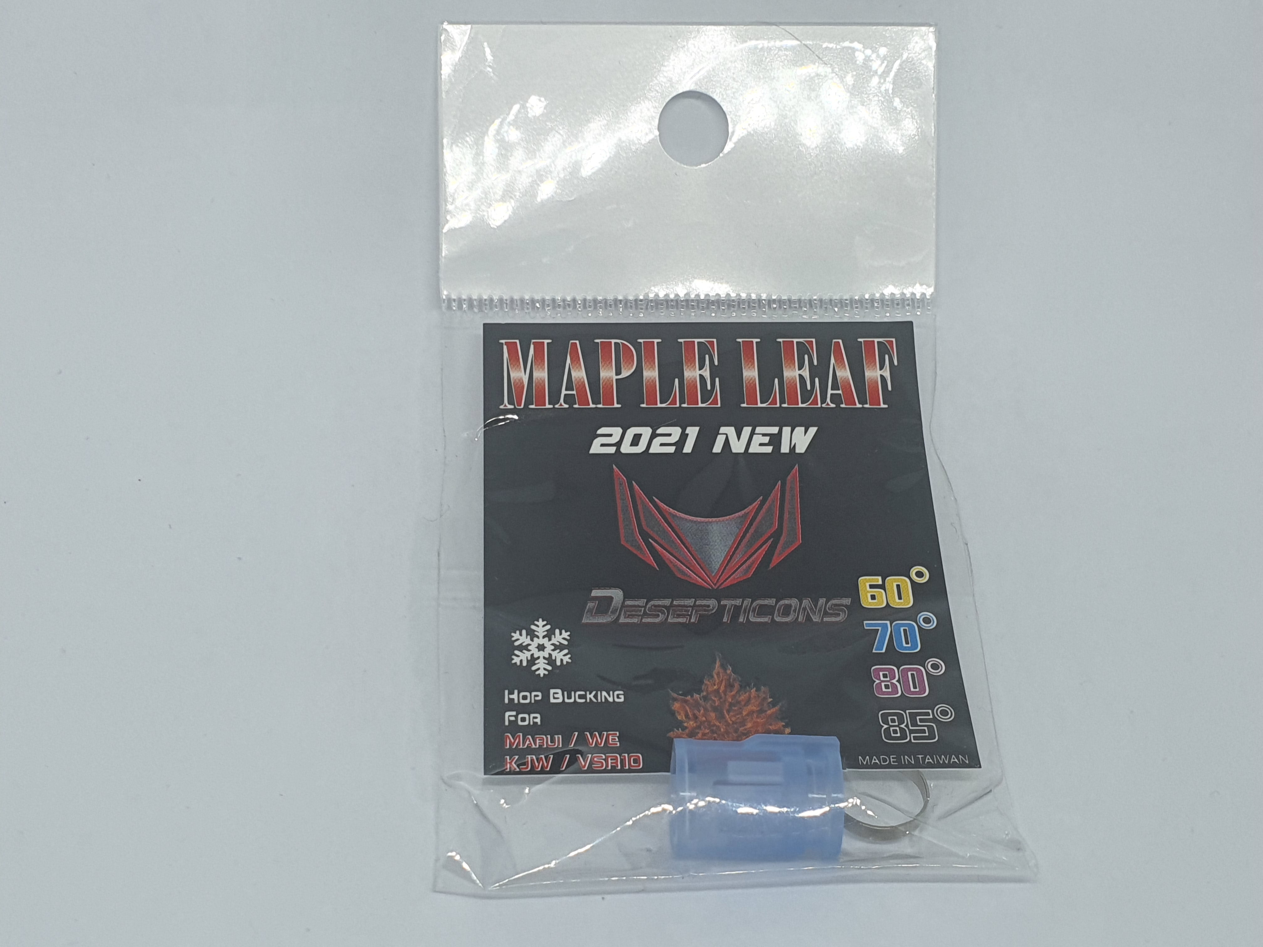 Maple Leaf - 2021 Decepticon 70deg Bucking Silicone - WE TM Marui GBB VSR - Ebog Designs