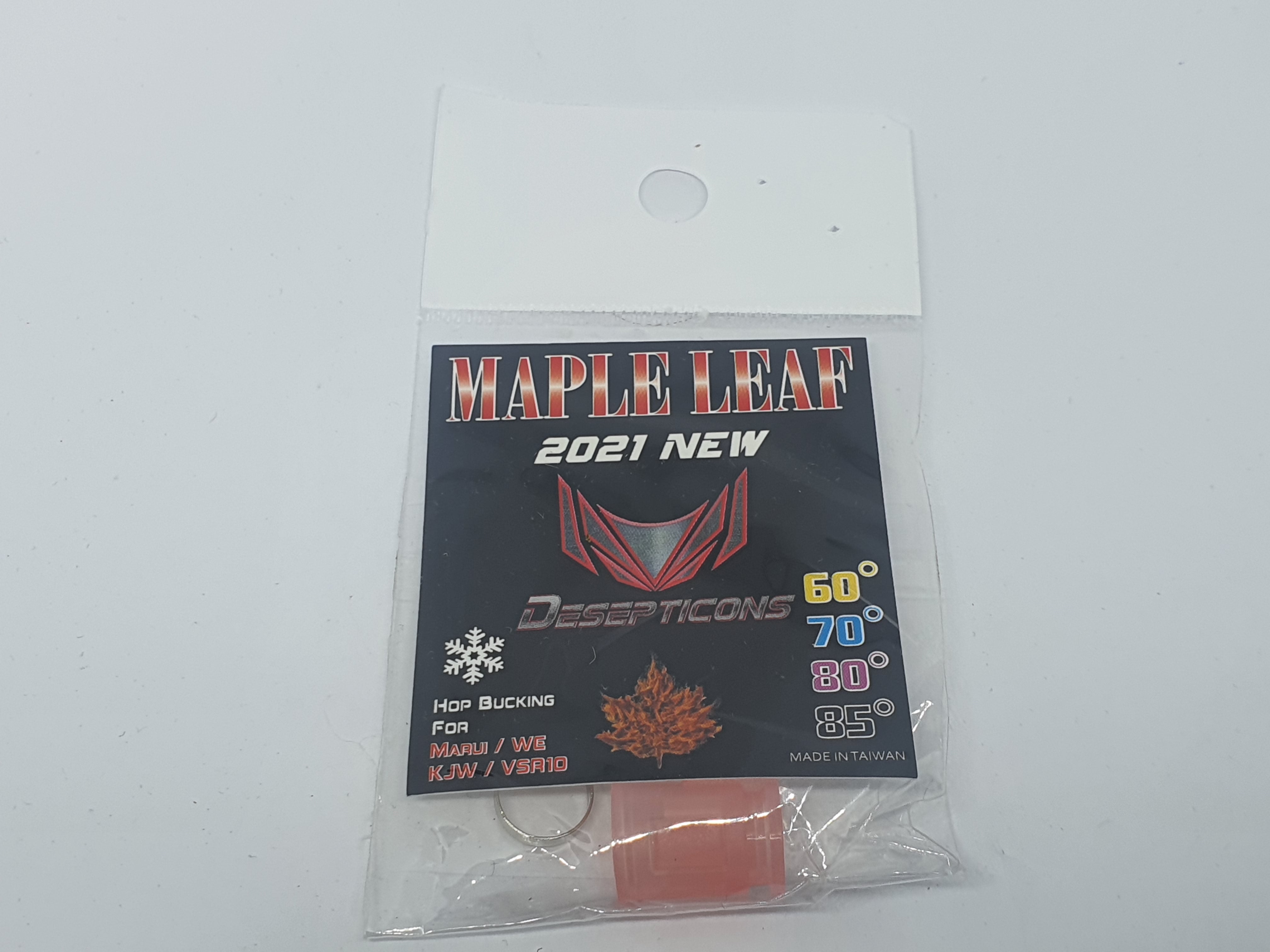 Maple Leaf - 2021 Decepticon 80deg Bucking Silicone - WE TM Marui GBB VSR - Ebog Designs