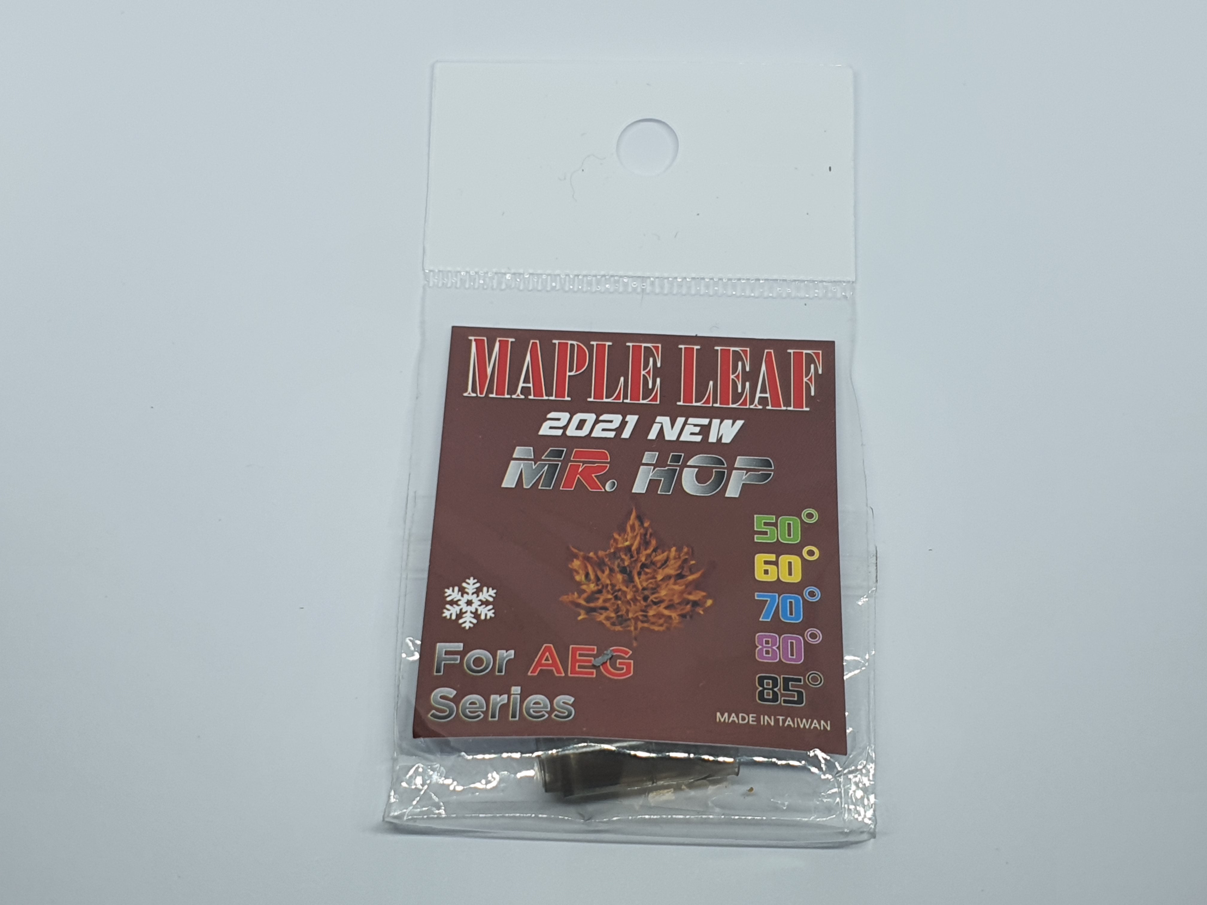 Maple Leaf - 2021 Mr Hop 85deg Bucking Silicone - AEG - Ebog Designs