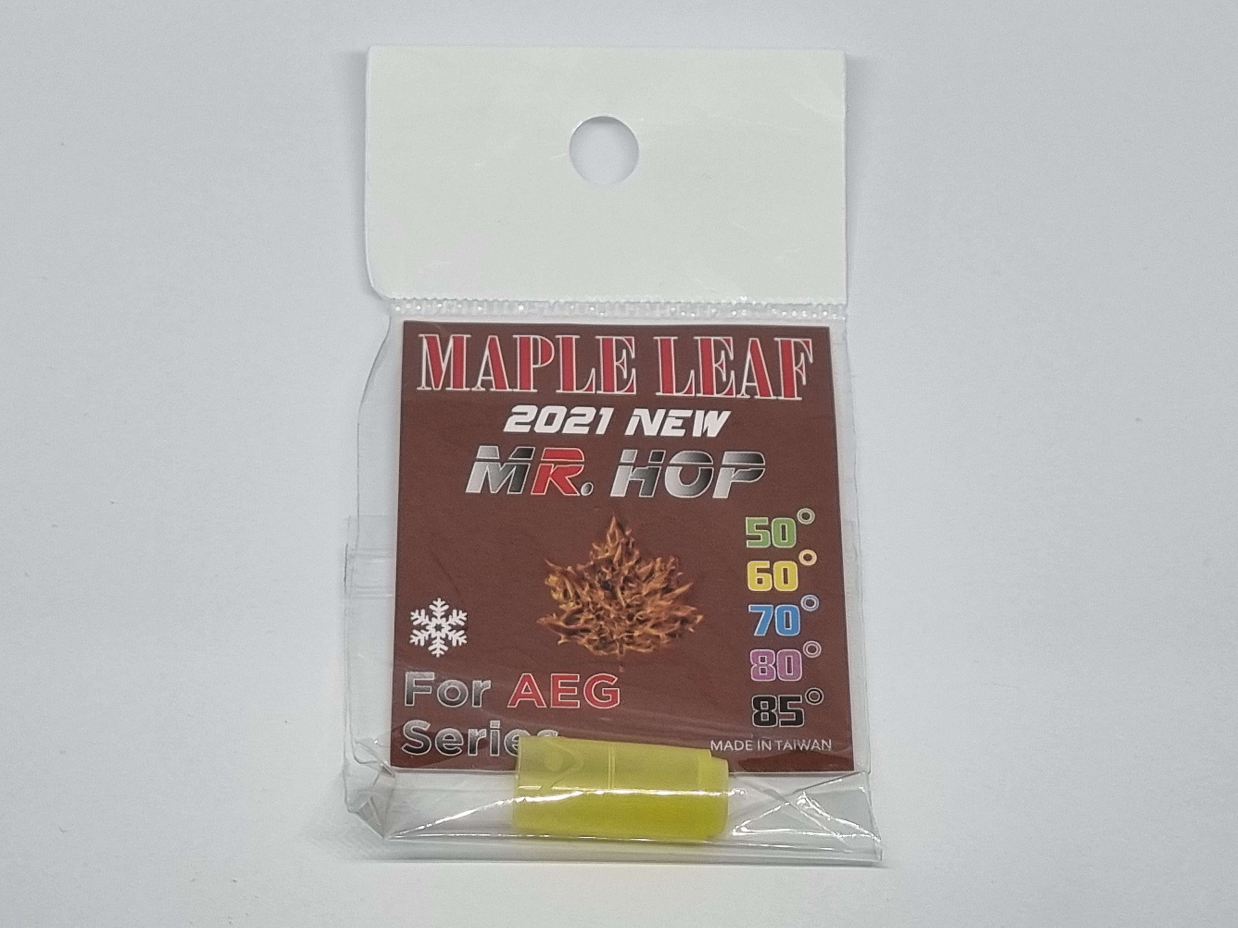Maple Leaf - 2021 Mr Hop 60deg Bucking Silicone - AEG - Ebog Designs