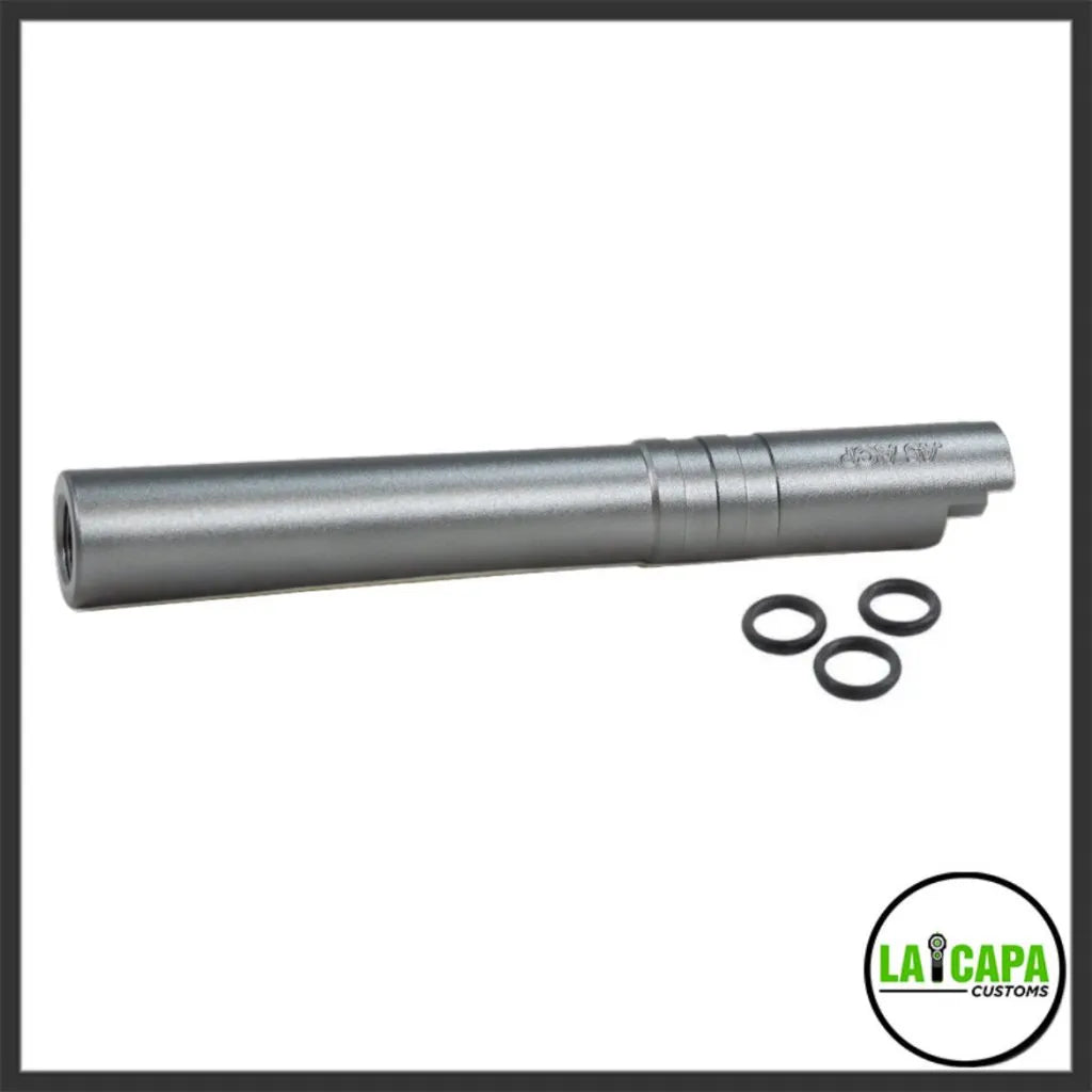 LA Capa Customs 5.1 Aluminum Threaded Outer Barrel - Grey