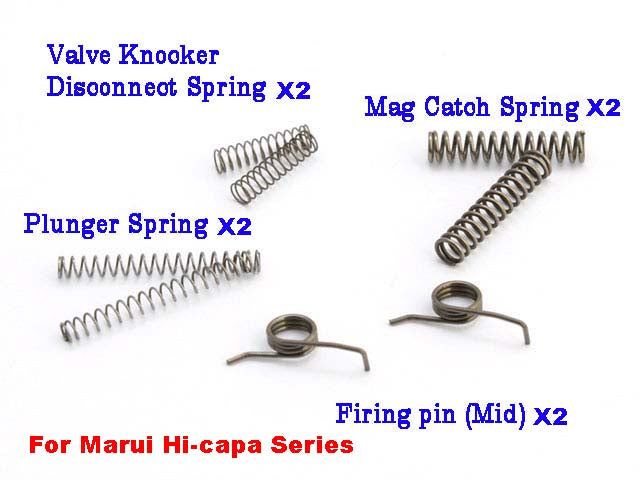 AIP Spare parts of spring for Tokyo Marui Hi-capa Series - Ebog Designs