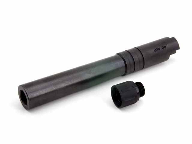 AIP Stainless Steel Threaded Outer Barrel-TM Hi-capa 5.1 (Black)