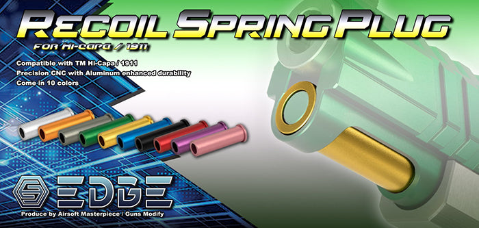 Edge Recoil Spring Plug for Hi-CAPA 5.1 (Green)