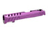 EDGE Custom "DIVA" Aluminum Standard Slide for Hi-CAPA/1911 5.1 (Purple)