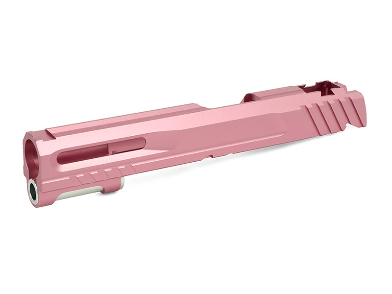 EDGE Custom "NORRIS" Aluminum Standard Slide for Hi-CAPA/1911 5.1 (Pink)