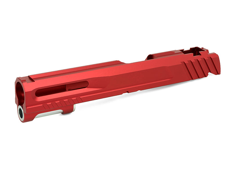 EDGE Custom "NORRIS" Aluminum Standard Slide for Hi-CAPA/1911 5.1 (Red)