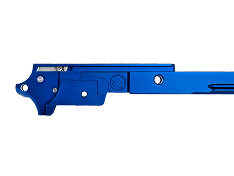 Airsoft Masterpiece Hi-Capa Aluminum Frame with Tactical Rail - Infinity 3.9 (Blue)