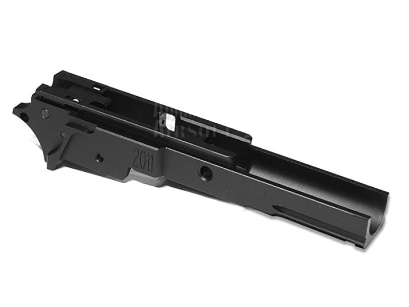 Airsoft Masterpiece Aluminum Frame - STI 3.9 with Tactical Rail (Black)