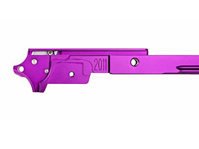 Airsoft Masterpiece Aluminum Frame - STI 3.9 with Tactical Rail (Purple)