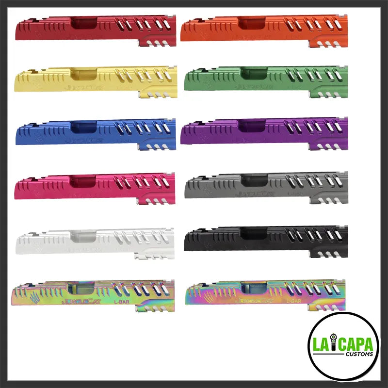 LA Capa Customs 5.1 “JungleCat” Aluminum Slide

- Orange