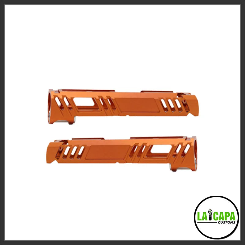 LA Capa Customs 4.3 “Conqueror” Aluminum Slide - Orange