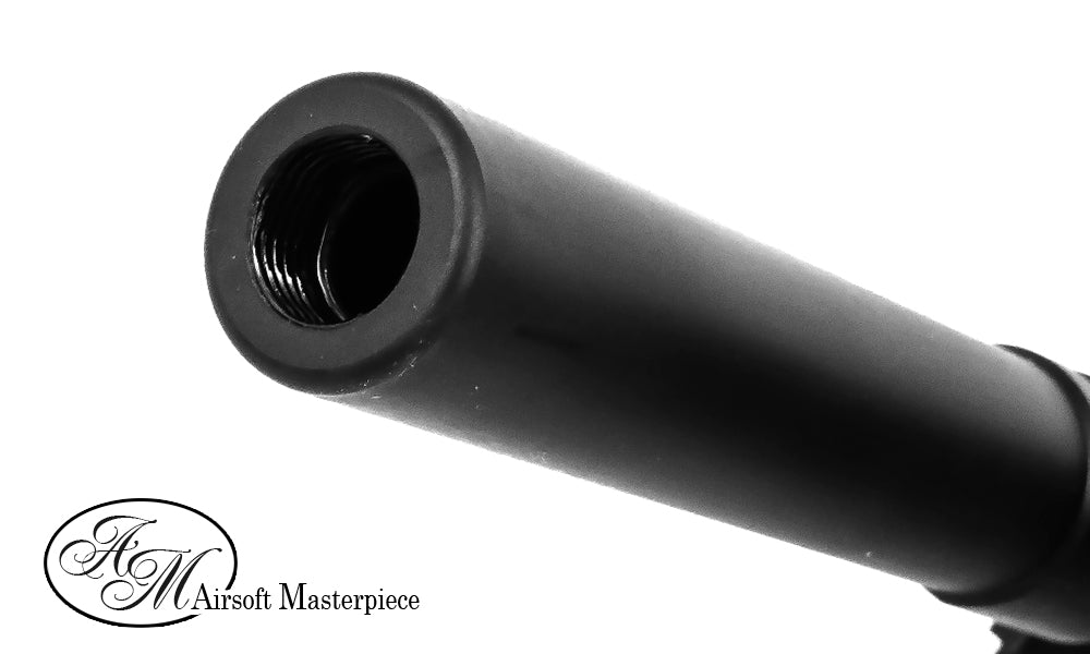 Airsoft Masterpiece STEEL "Threaded" Fix Outer Barrel for Hi-CAPA 5.1 (Black)
.45 ACP