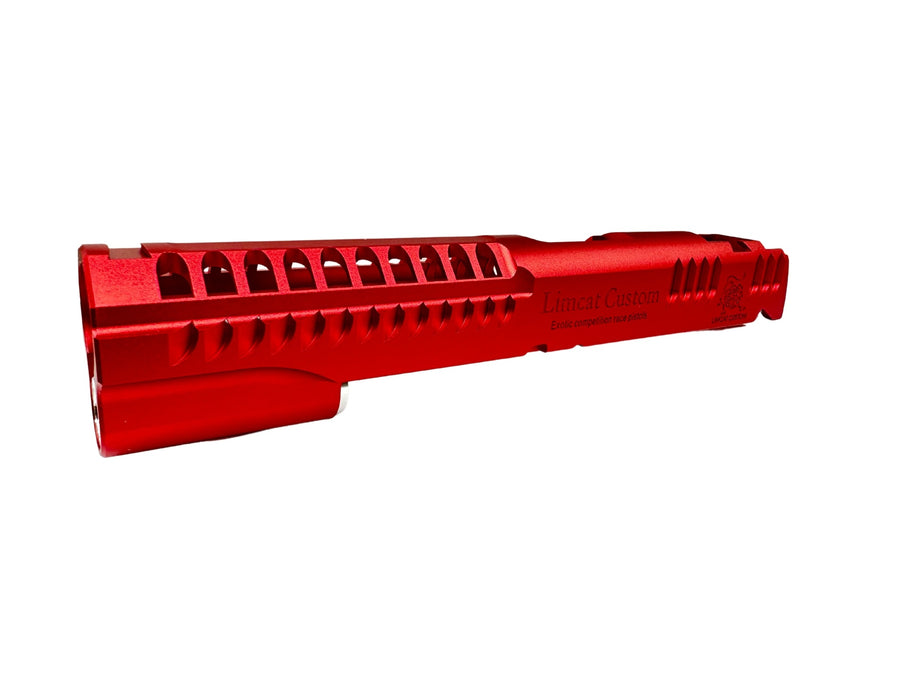 Airsoft Masterpiece LimCat Custom Standard Slide for Hi-CAPA / 1911 (Red)