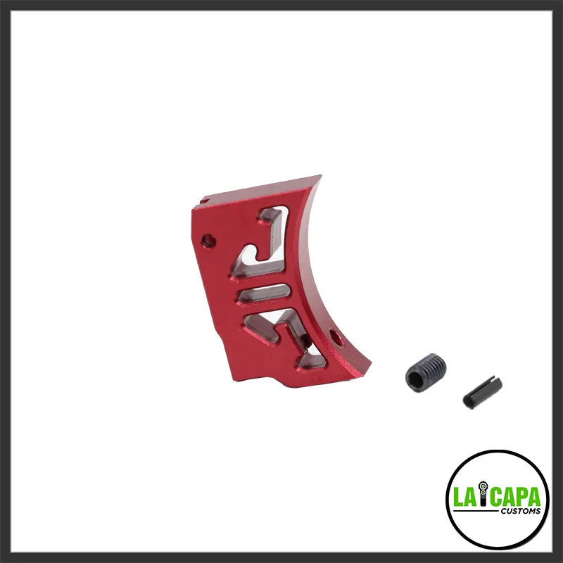 LA Capa Customs “S1” Curved Trigger For Hi Capa - Red