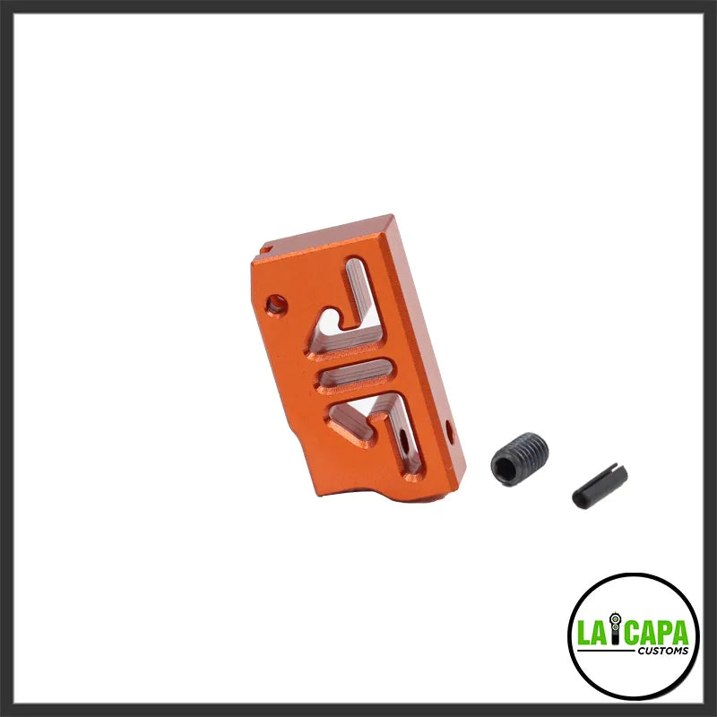 LA Capa Customs “S2” Flat Trigger For Hi Capa - Orange