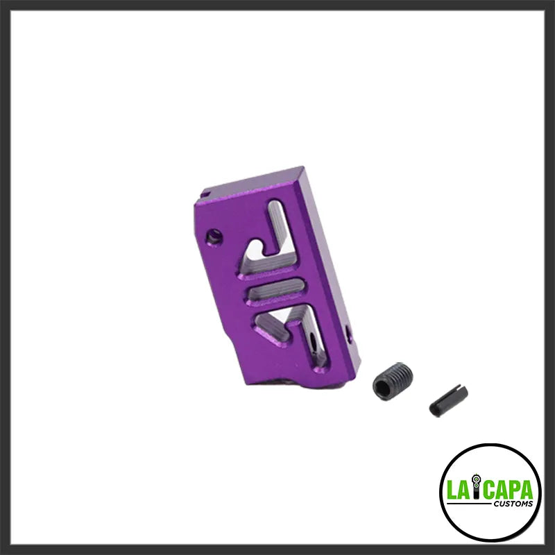 LA Capa Customs “S2” Flat Trigger For Hi Capa - Purple