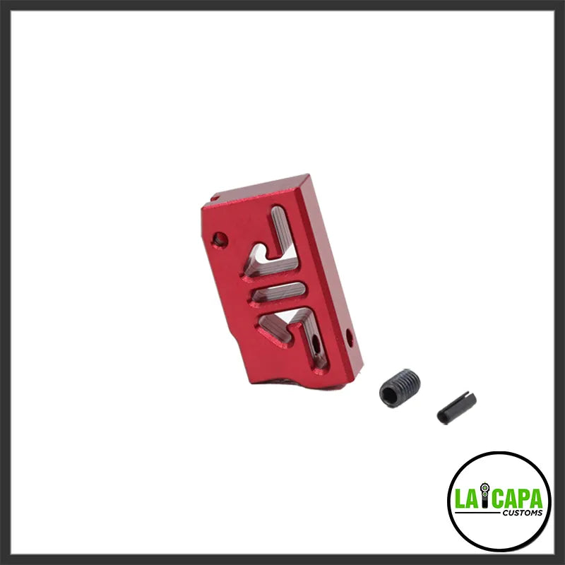 LA Capa Customs “S2” Flat Trigger For Hi Capa - Red