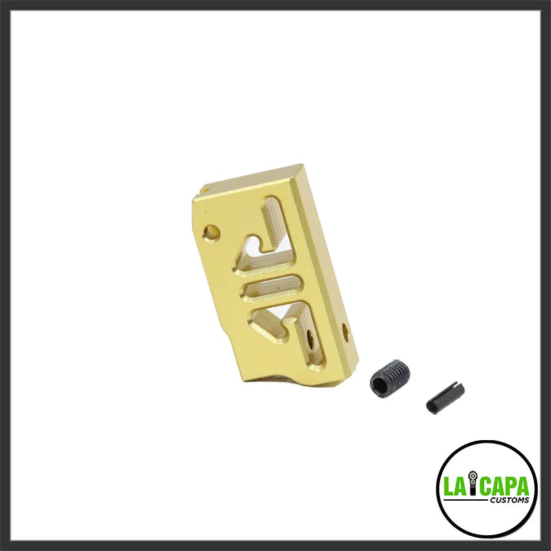 LA Capa Customs “S2” Flat Trigger For Hi Capa - Gold