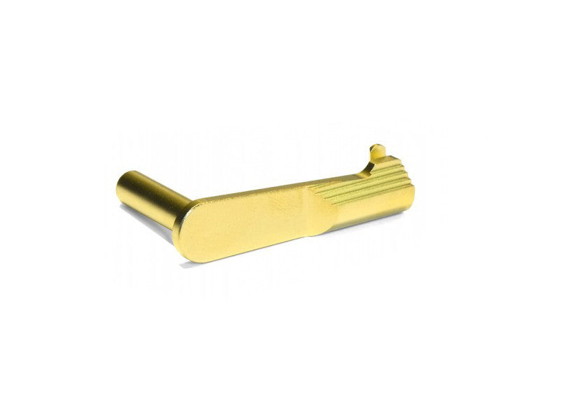 Airsoft Masterpiece CNC Steel Slide Stop - STI Type 1 (Gold)