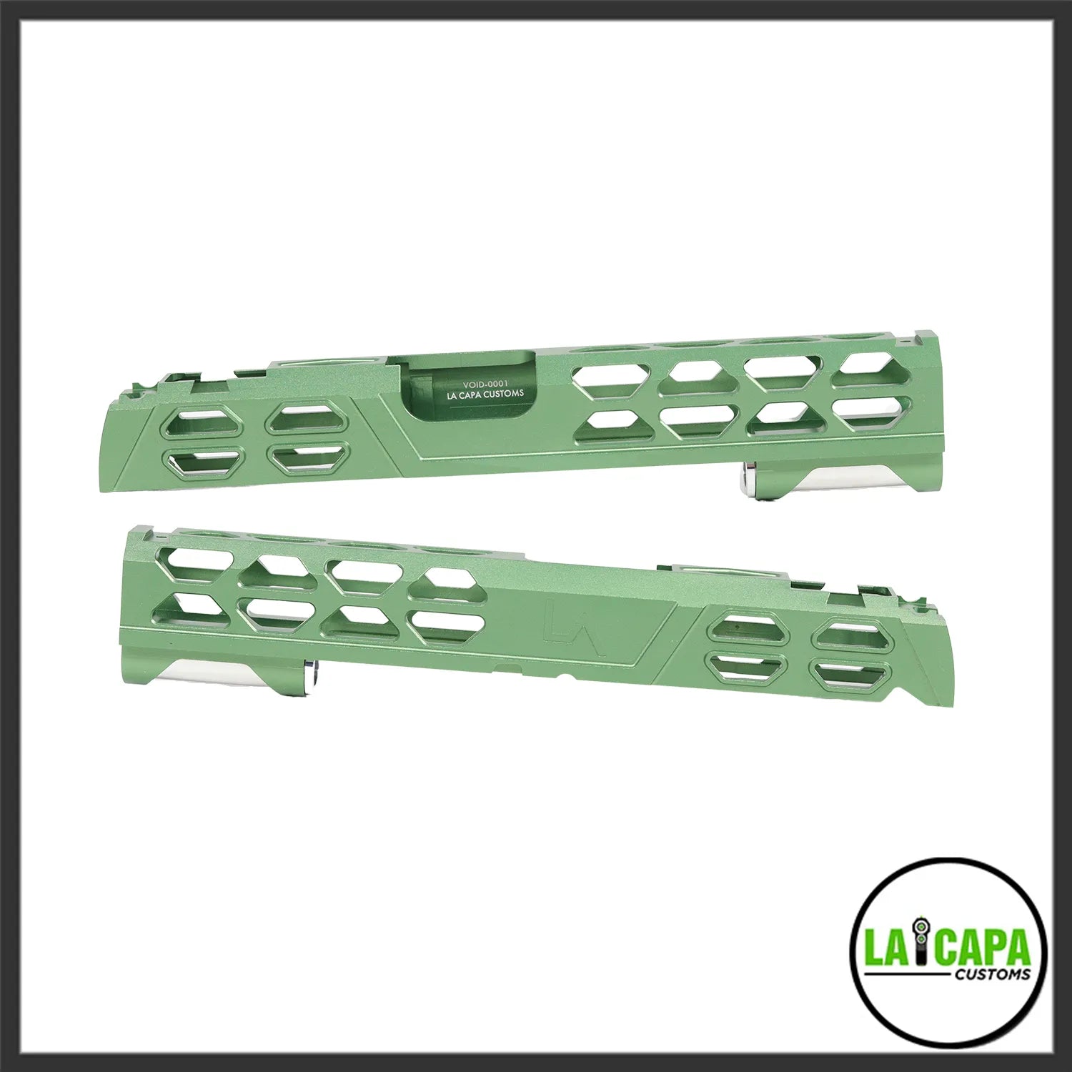 LA Capa Customs 5.1 “VOID” Aluminum Slide

- Green