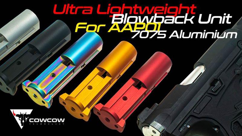 Cowcow AAP01 Aluminium Ultra Lightweight Blowback Unit - Red